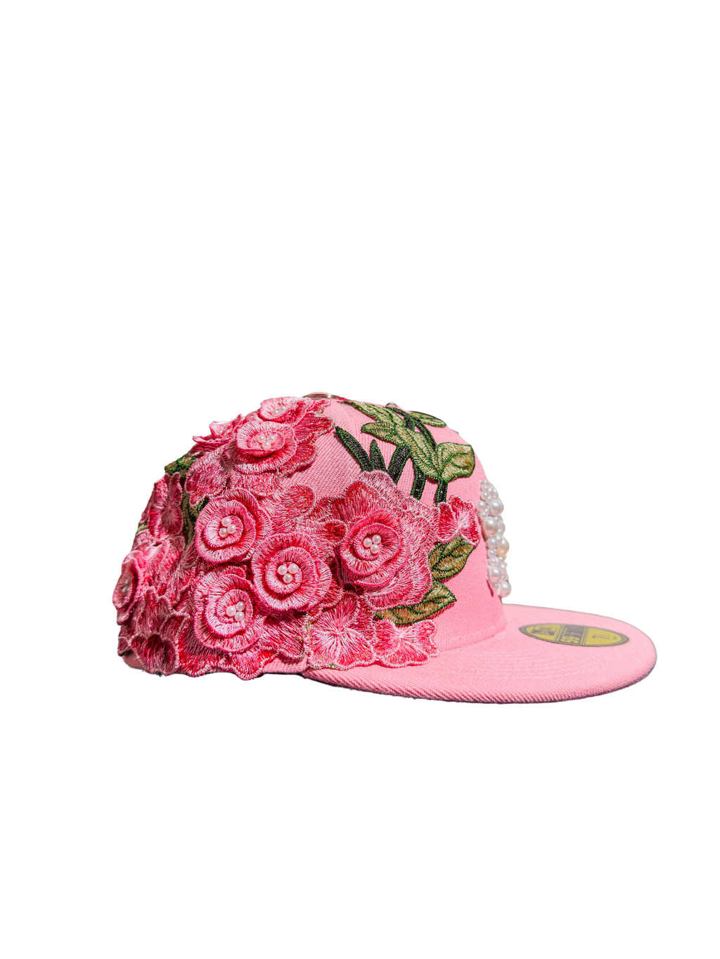 NY “La Fleur” Atelier Fitted Hat Pink (Size 7 1/2) - ON HAND