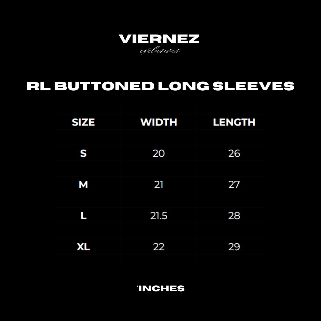 RL Buttoned long sleeves