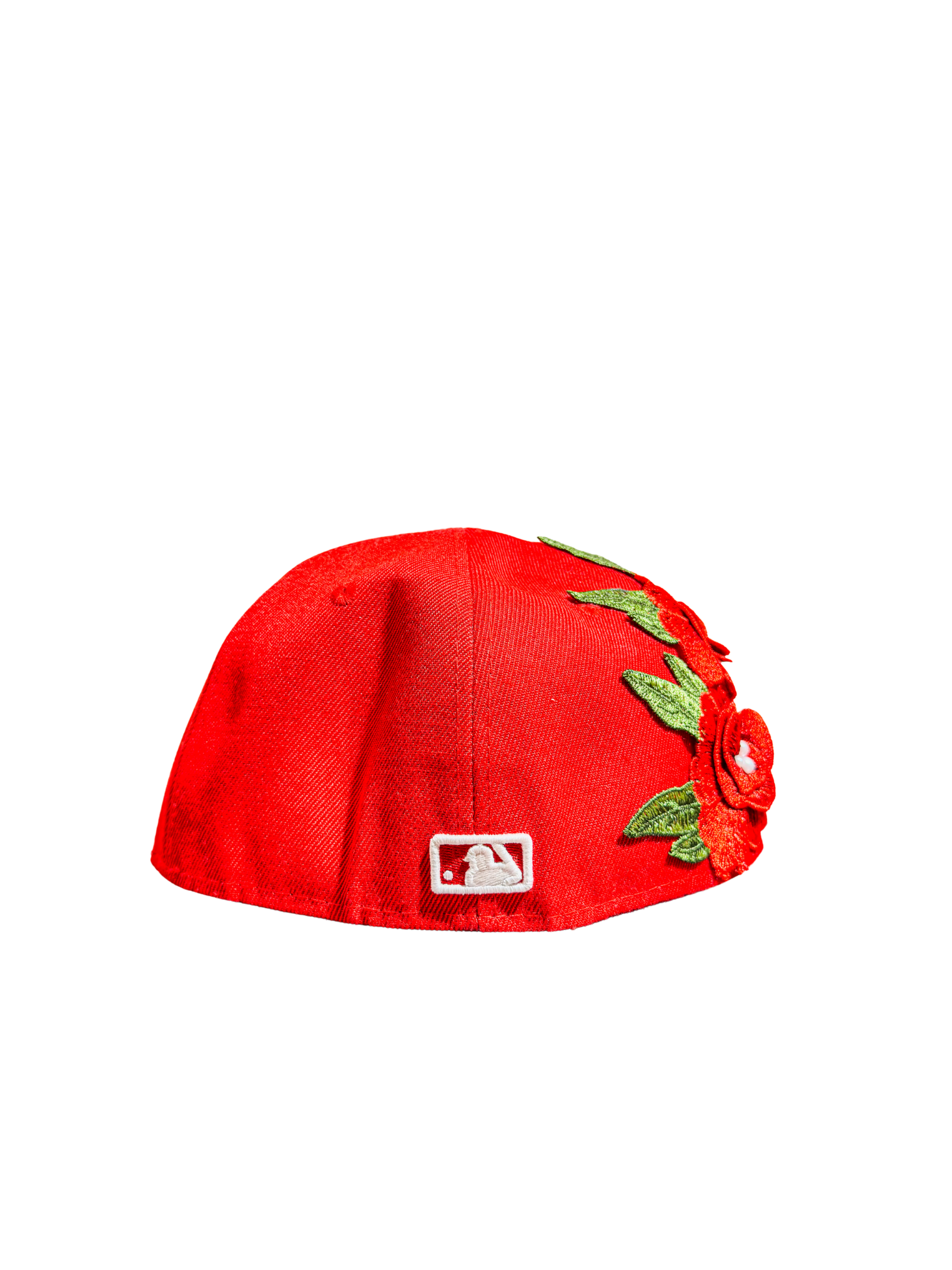 NY “La Fleur” Atelier Fitted Hat Red (Size 7 3/8) - ON HAND