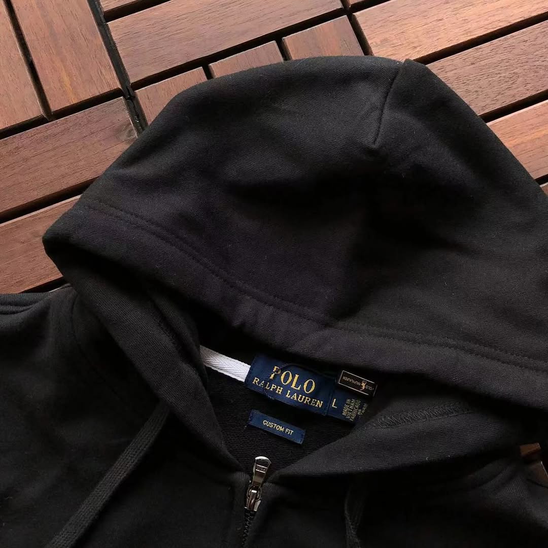 RL Full zip hoodie