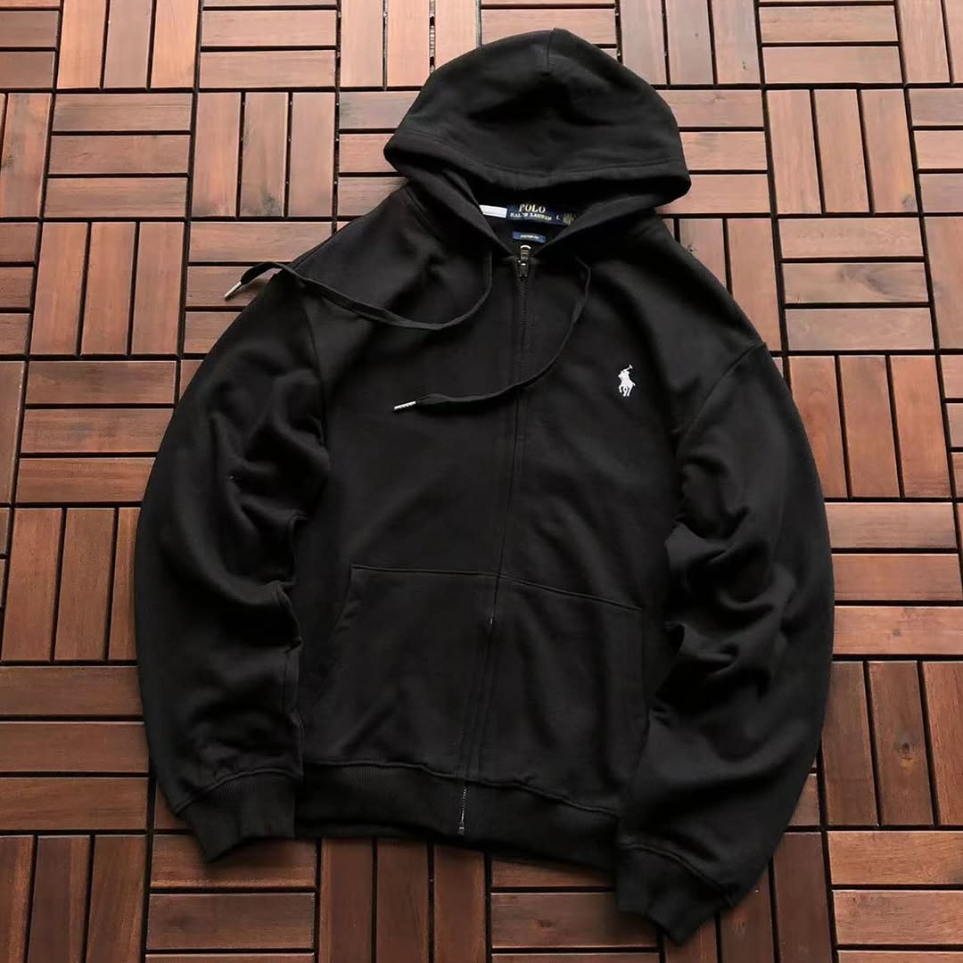 RL Full zip hoodie