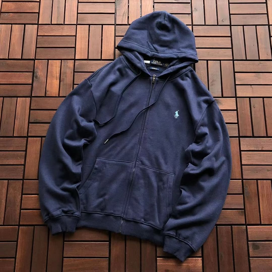 RL Full zip hoodie