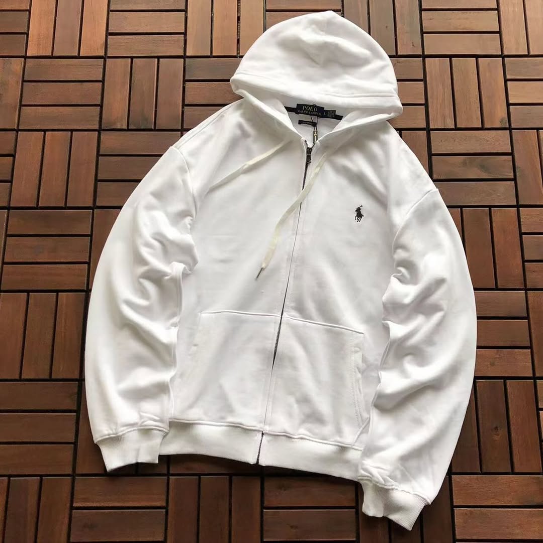 RL Full zip hoodie