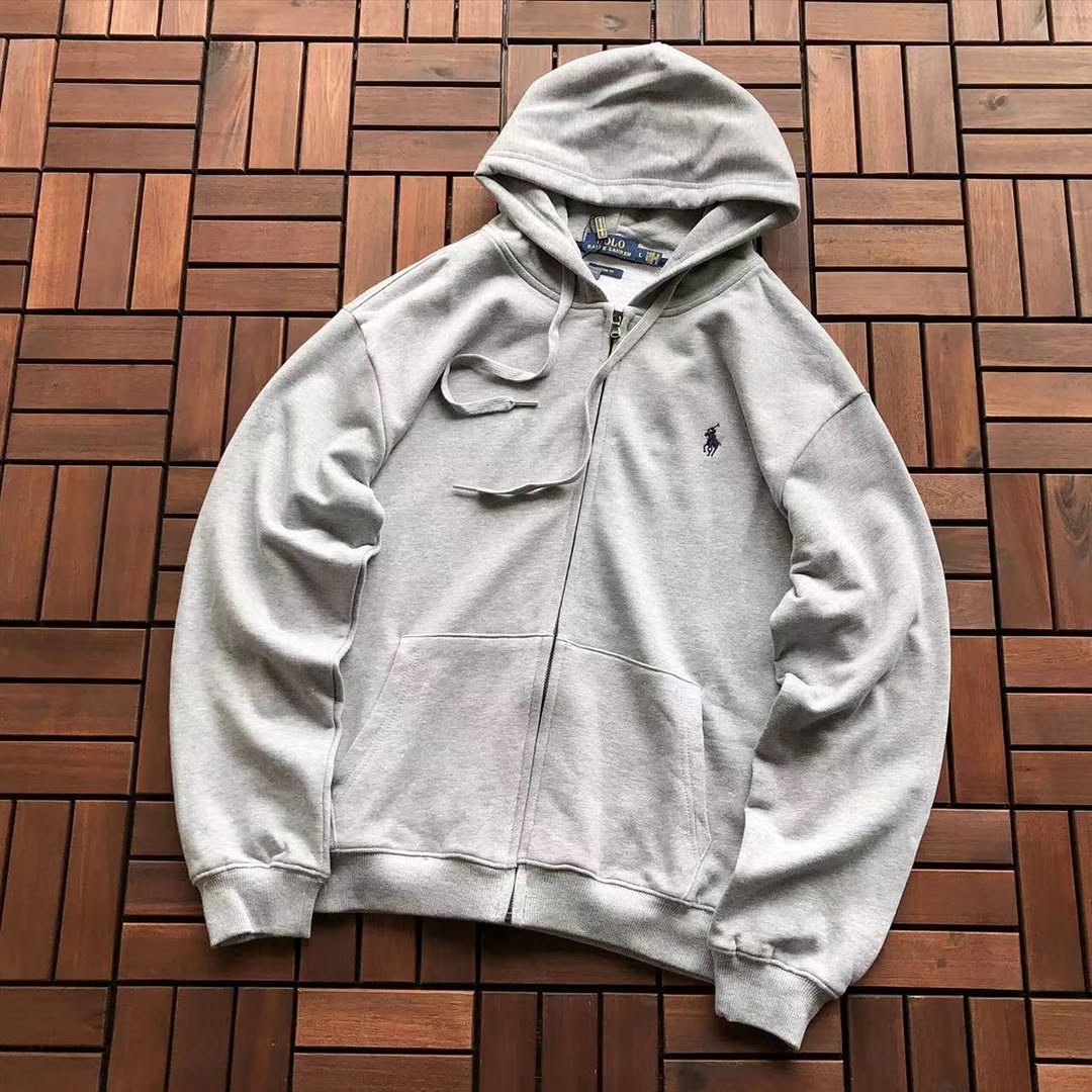 RL Full zip hoodie
