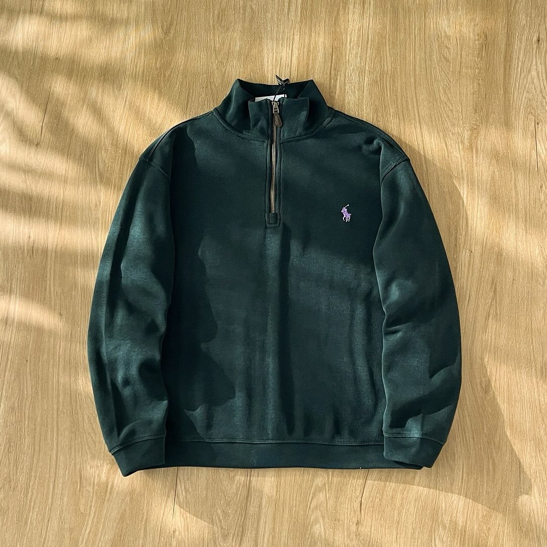 RL Half zipped jumper