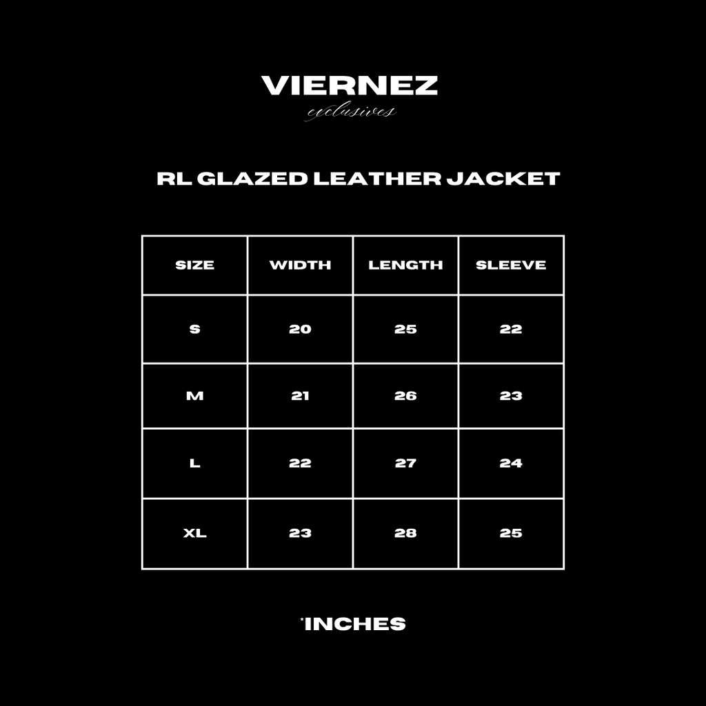 RL Glazed leather jacket