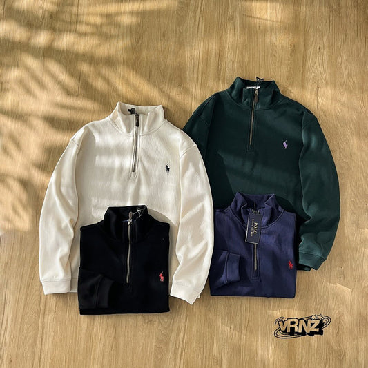 RL Half zipped jumper