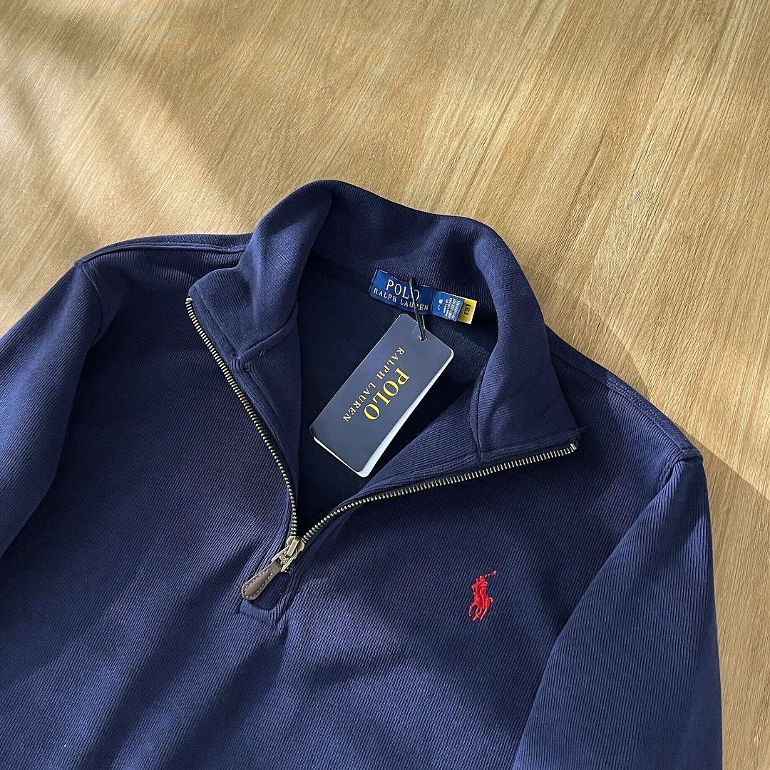 RL Half zipped jumper