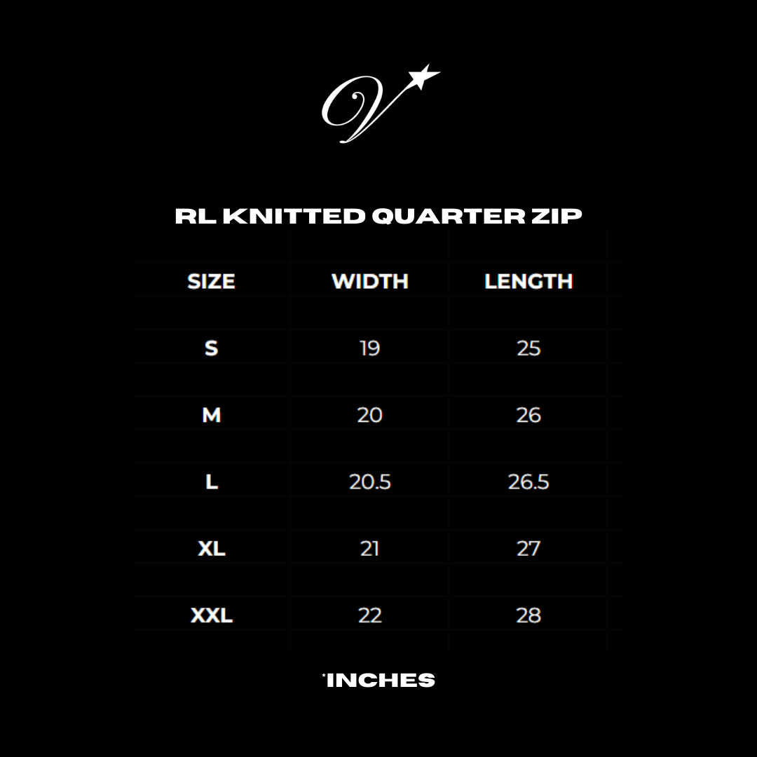 RL Knitted quarter zips