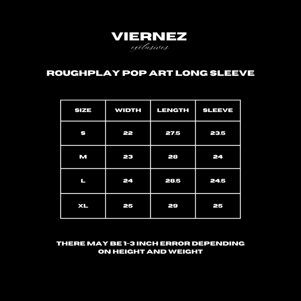 ROUGHPLAY POP ART LONG SLEEVE