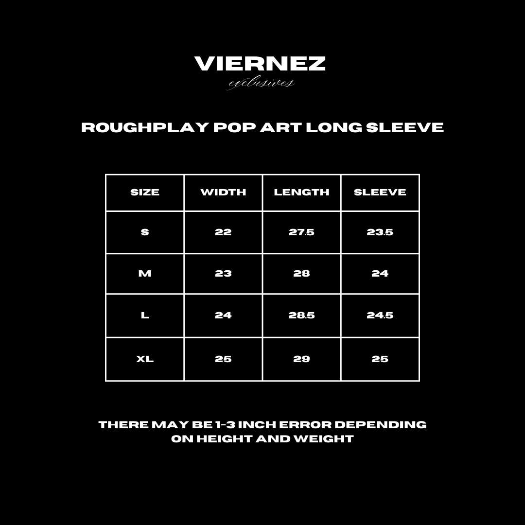 ROUGHPLAY POP ART LONG SLEEVE