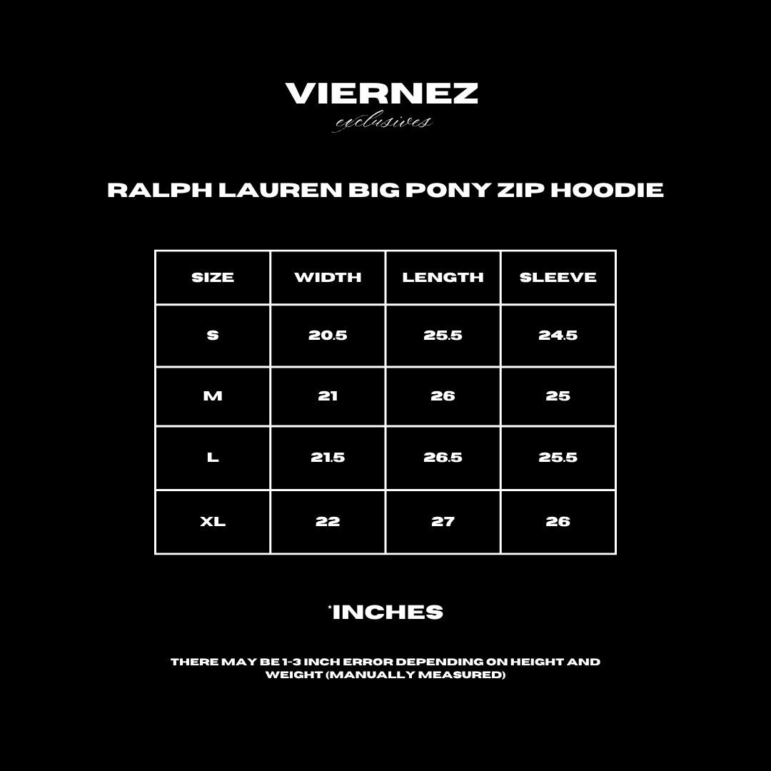 Ralph Lauren Big Pony Zip Hoodie