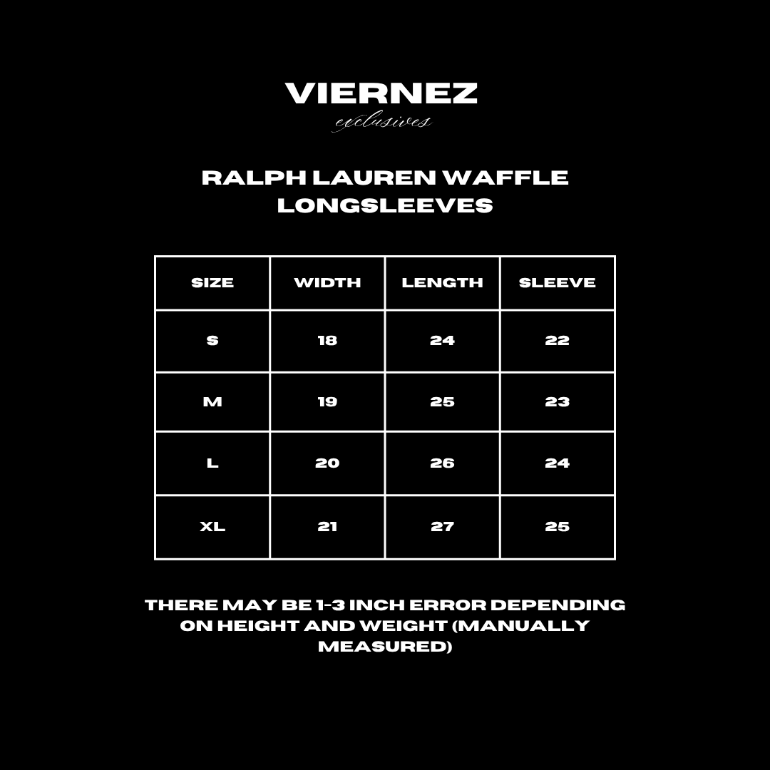 Ralph Lauren Waffle Longsleeves