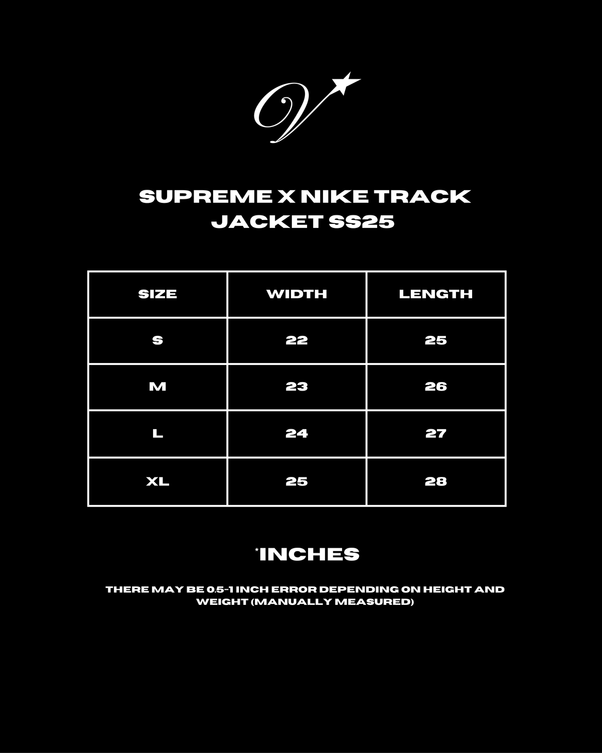 Supreme x Nike Track Jacket SS25