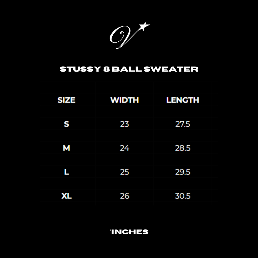 Stussy 8 ball sweater (knitted)