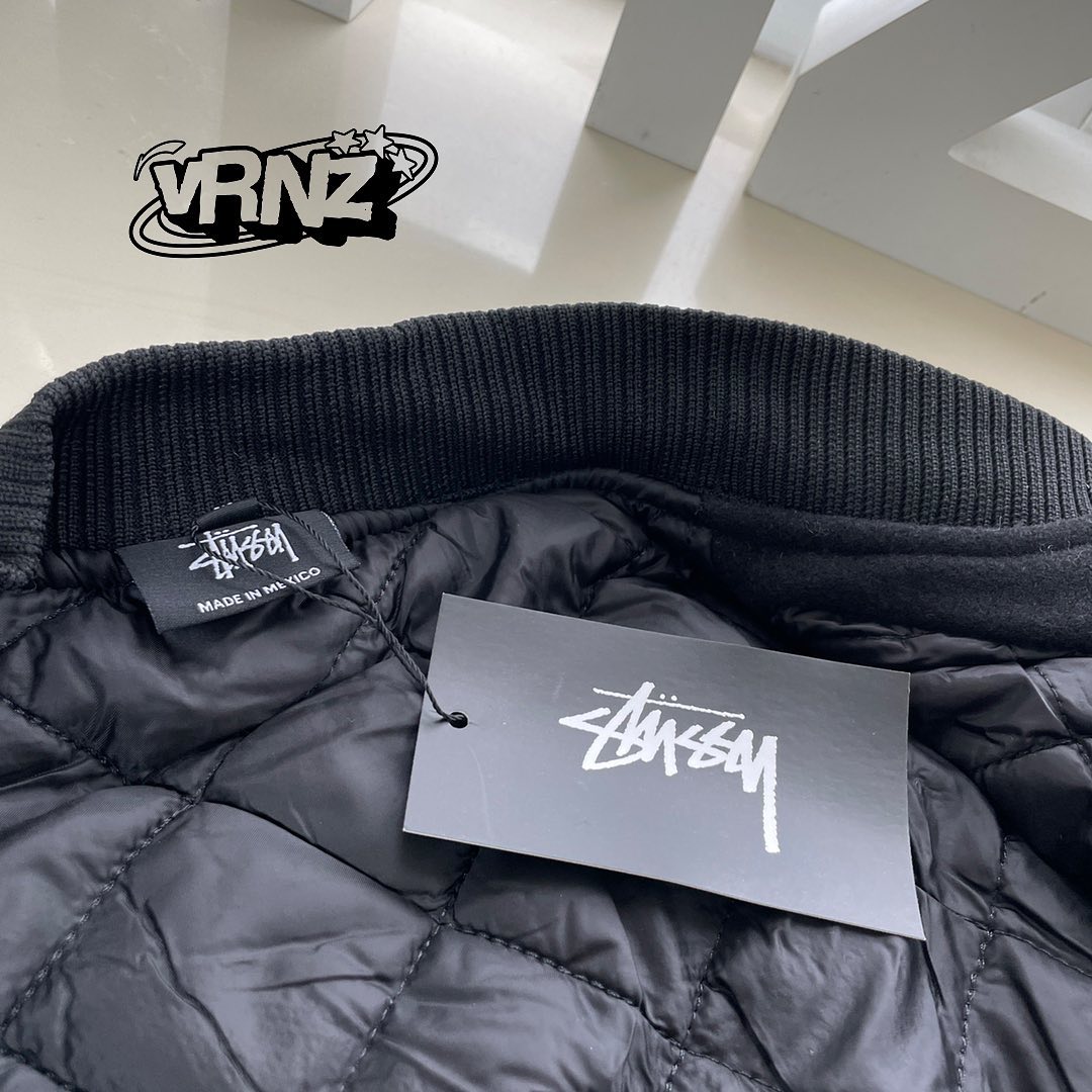 Stüssy 8 ball varsity jacket