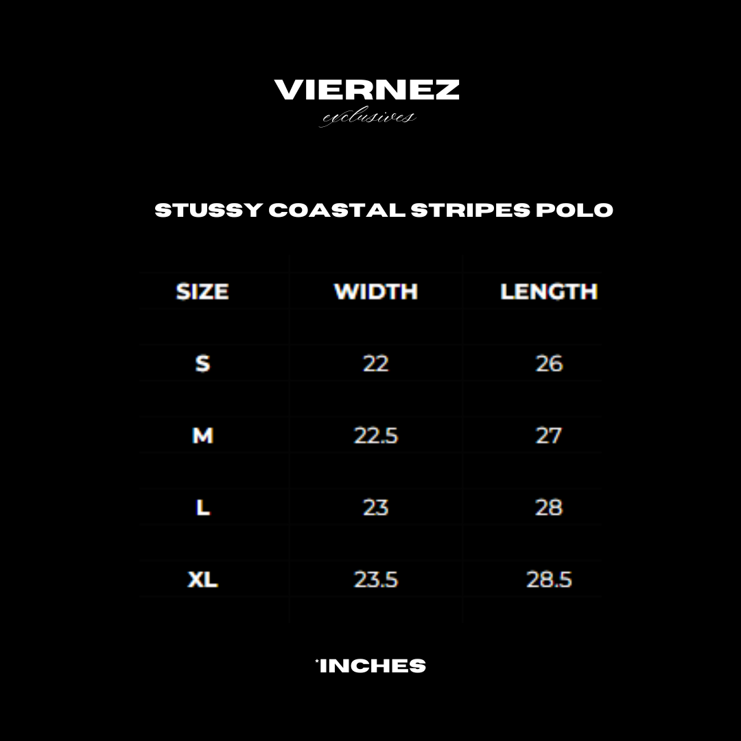 Stussy Coastal Stripes polo