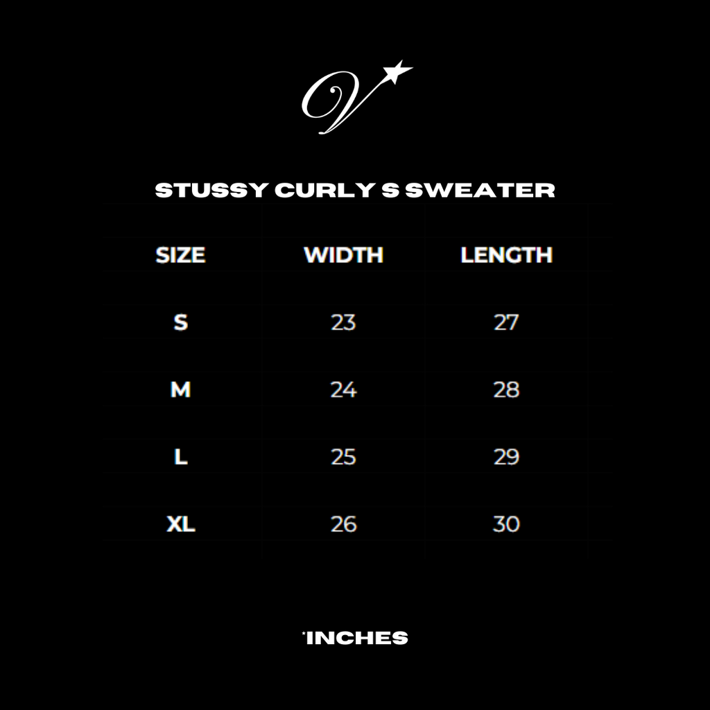 Stussy Curly "S" Sweater