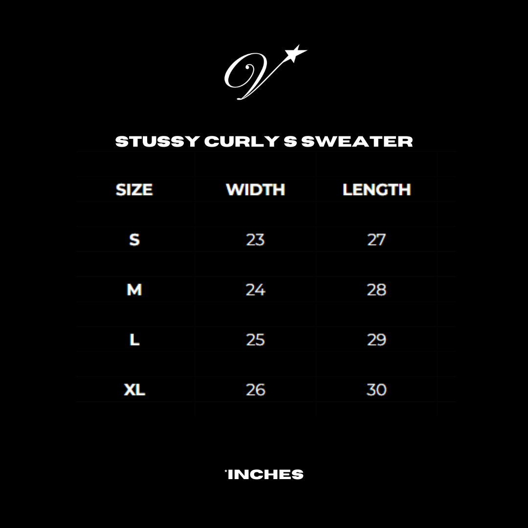Stussy Curly "S" Sweater