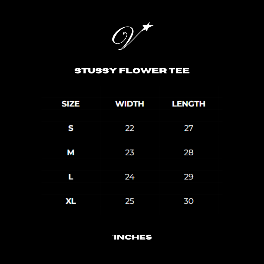 Stussy Flower tee