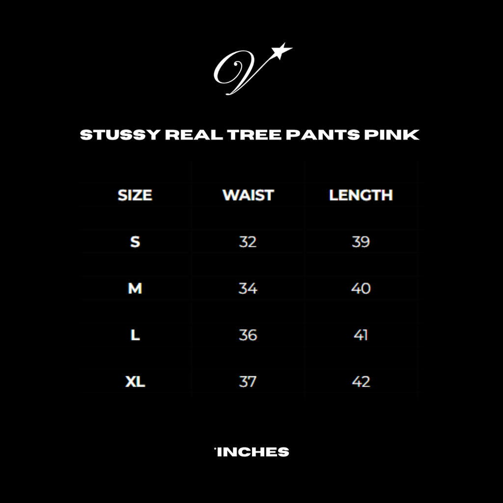 Stussy Real Tree Pants in Pink
