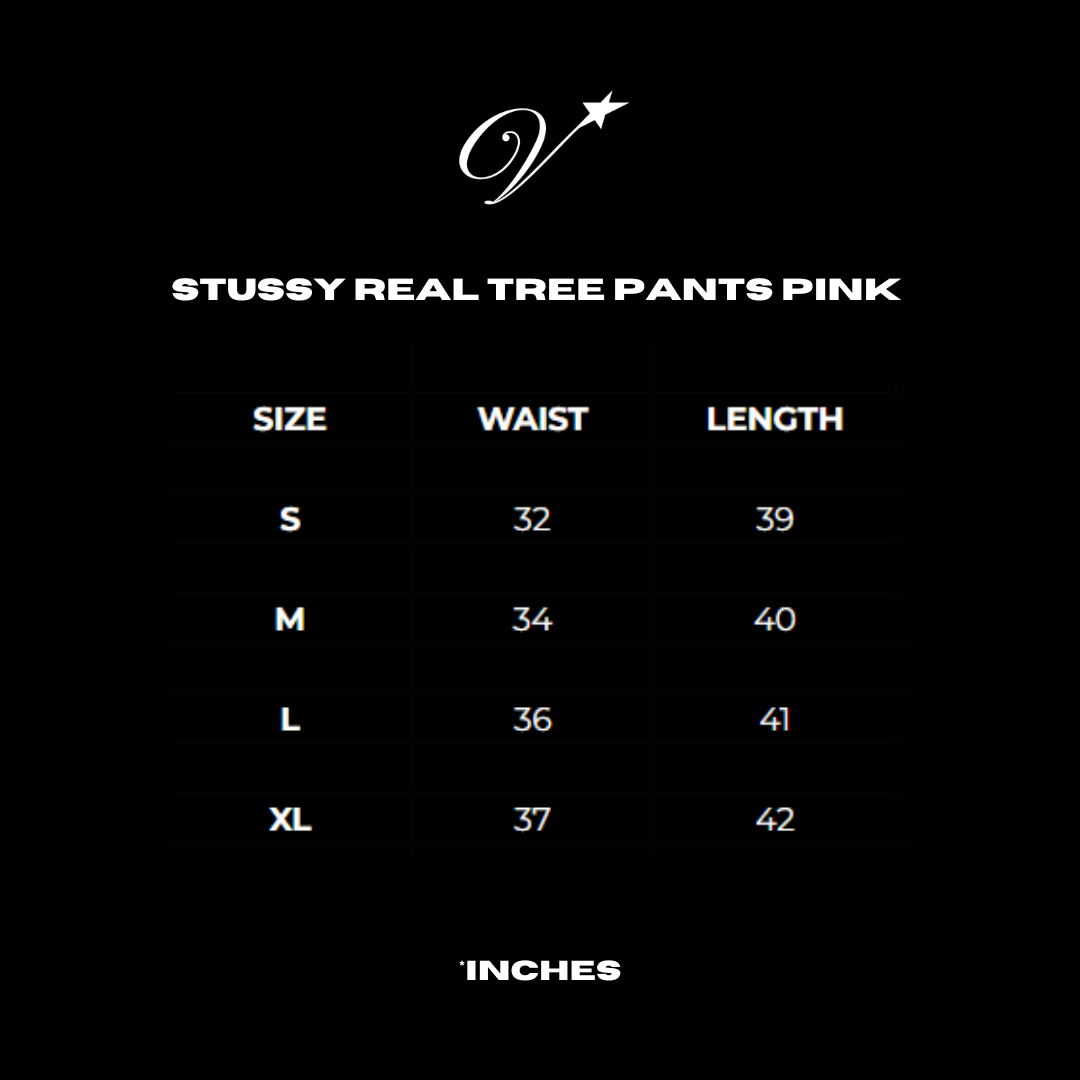 Stussy Real Tree Pants in Pink