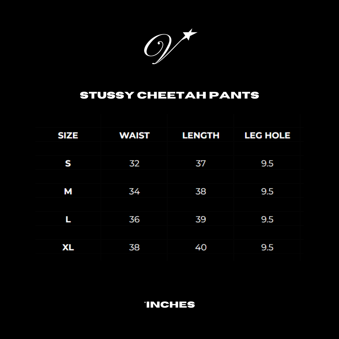 Stüssy cheetah pants