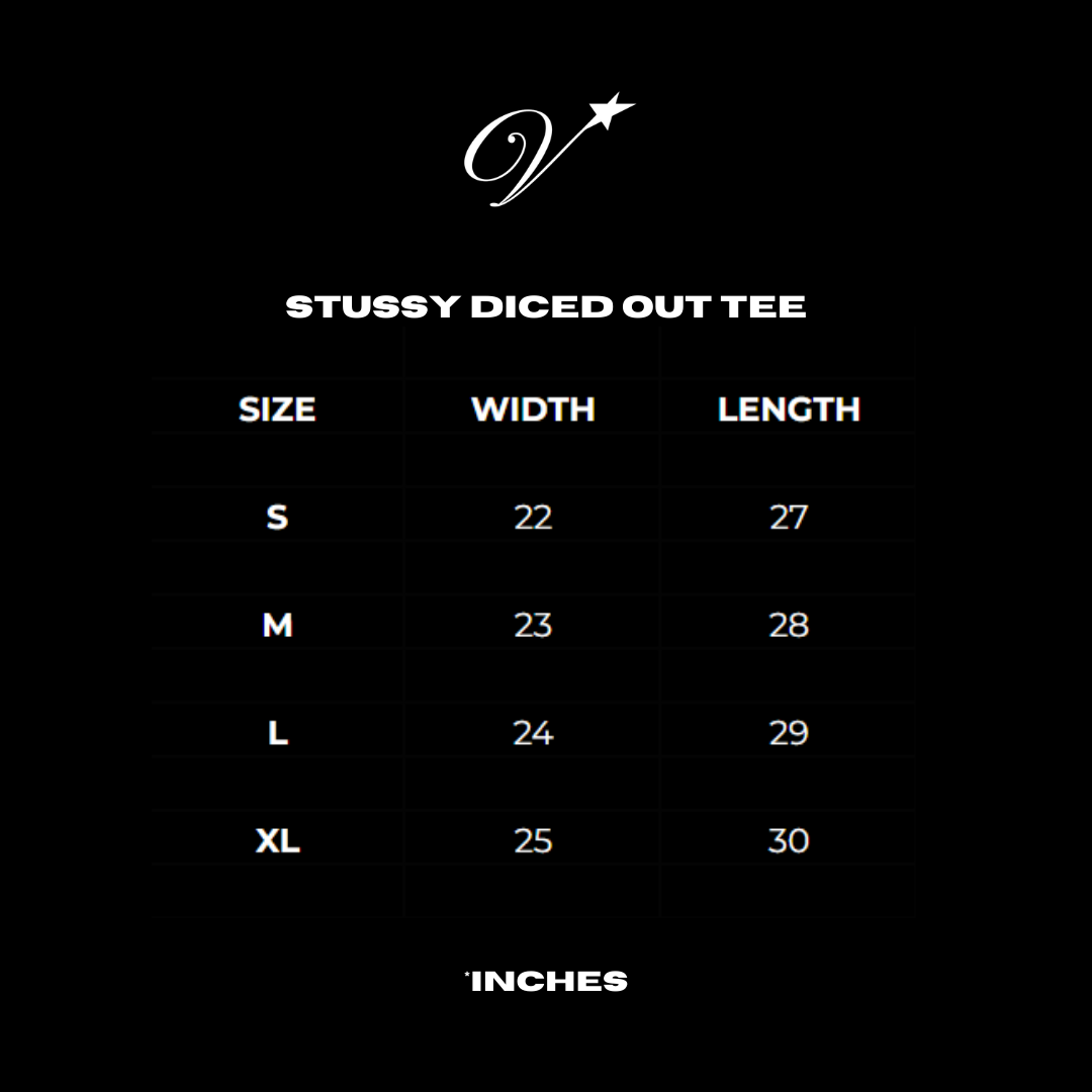 Stüssy diced out tee
