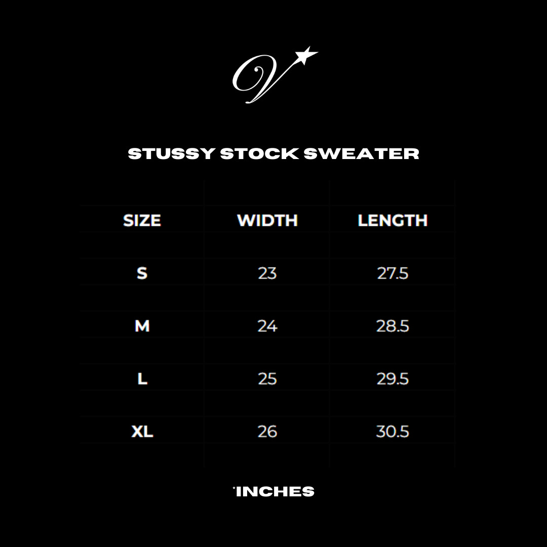 Stüssy stock sweater