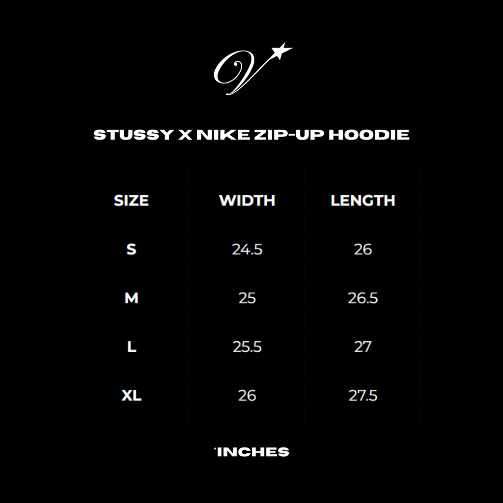 Stüssy x nk zip hoodie