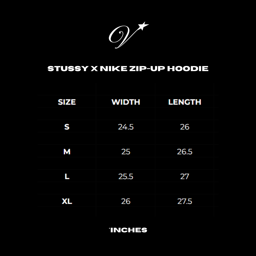 Stüssy x nk zip hoodie