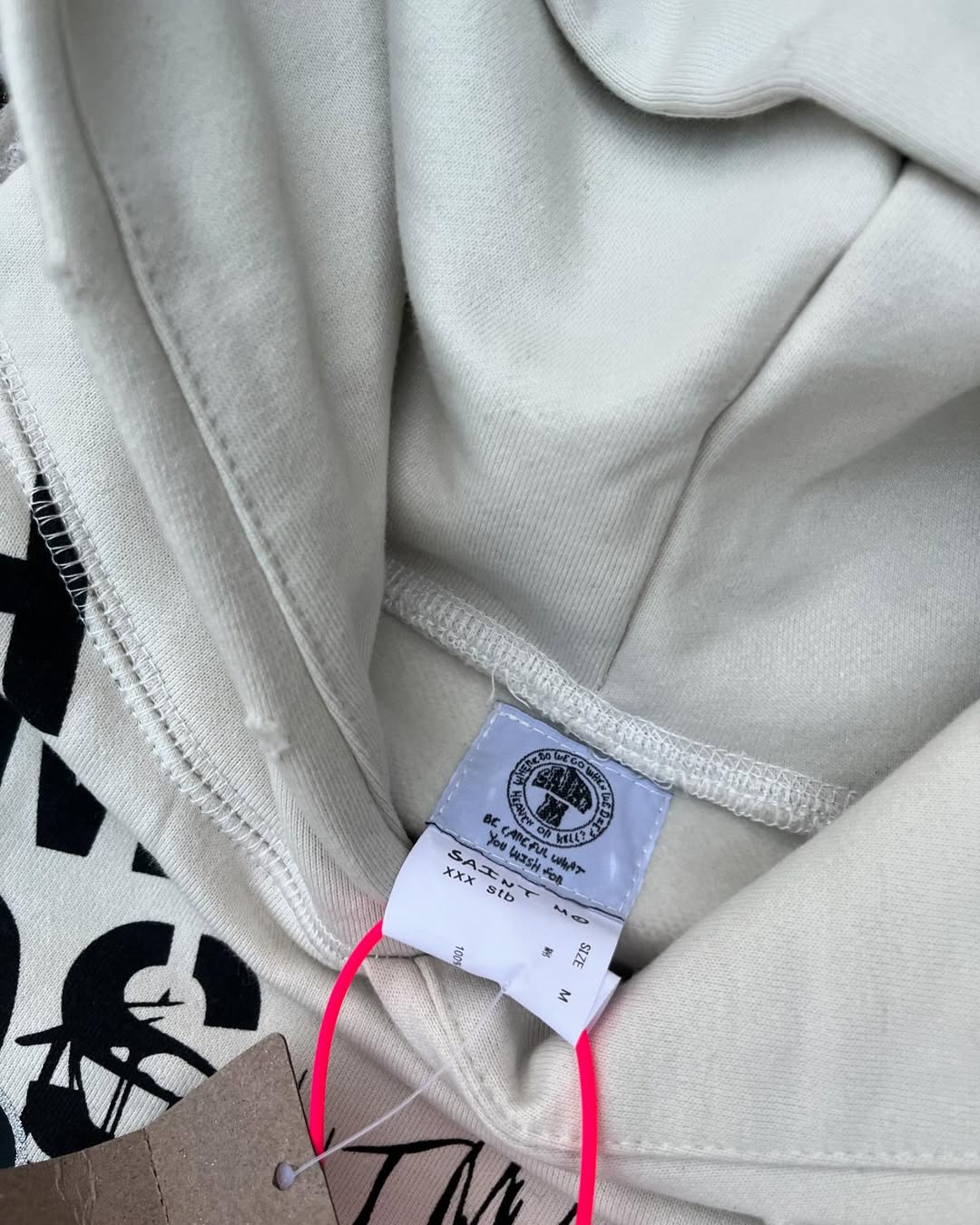 Saint Mxxxxx x Deńim Teařs Graffiti Hoodie