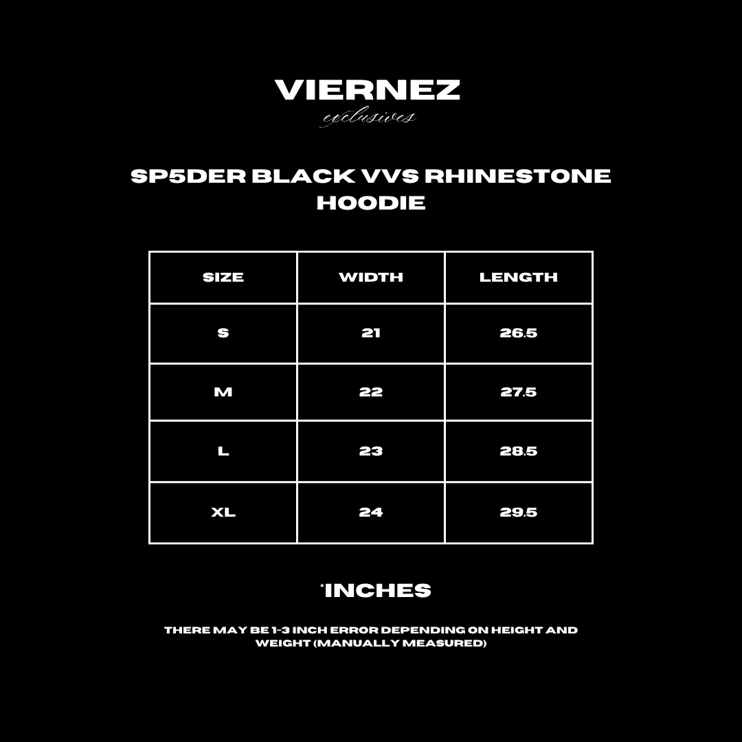 Sp5der VVS Rhinestone Hoodie