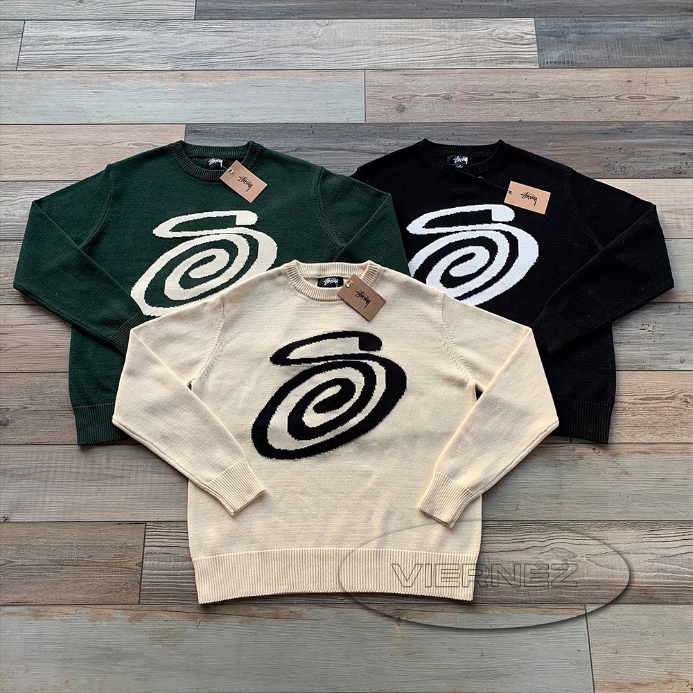 Stussy Curly "S" Sweater