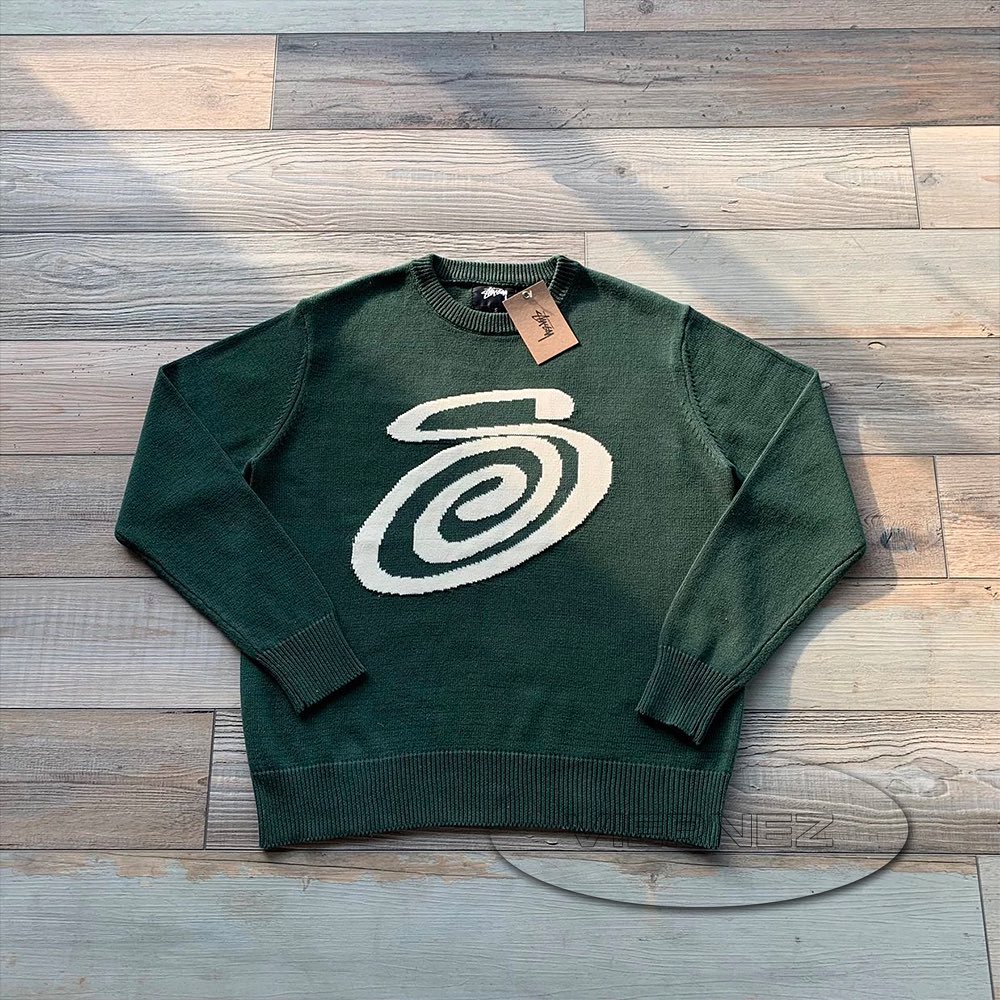 Stussy Curly "S" Sweater
