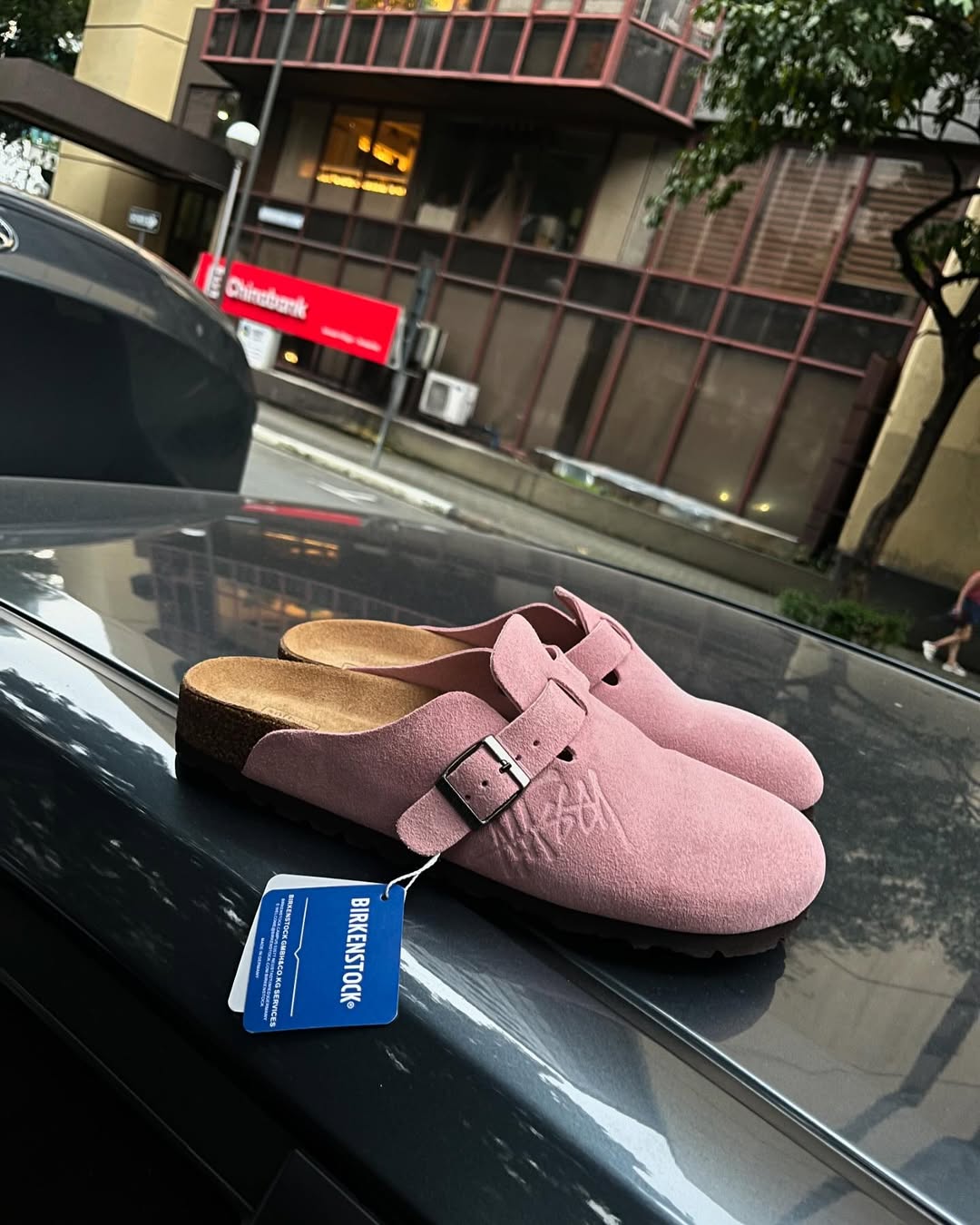 Stüsșy x Birks Boston Clogs