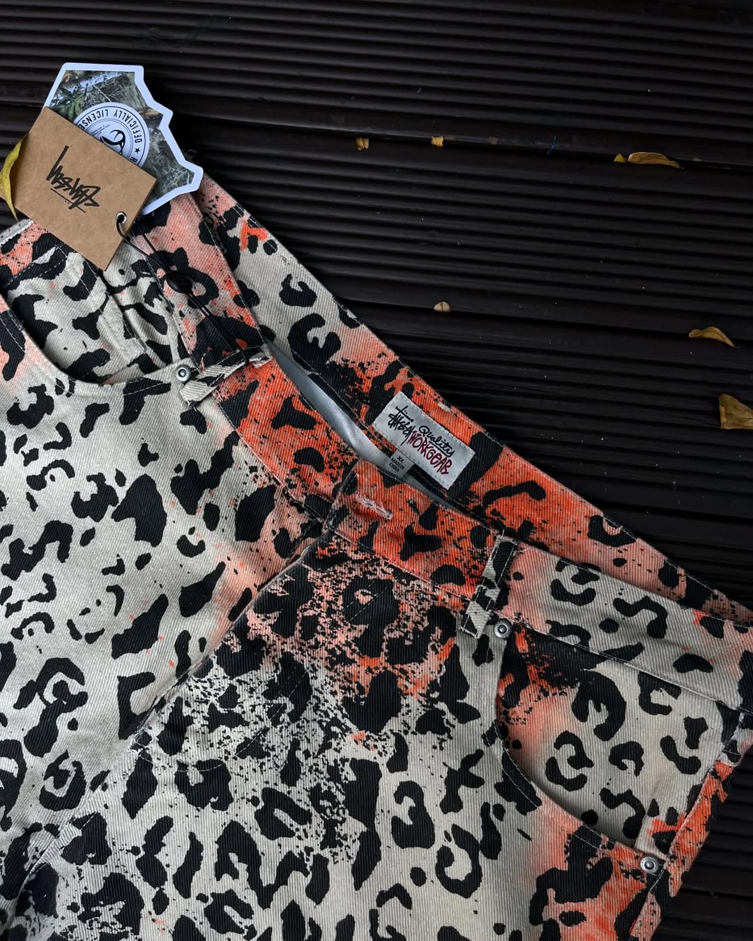 Stüssy cheetah pants