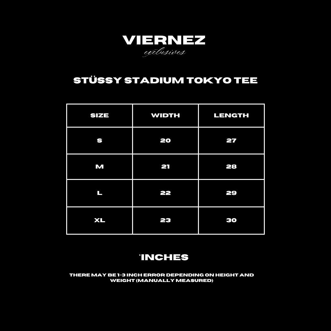 Stüssy Stadium Tokyo Tee