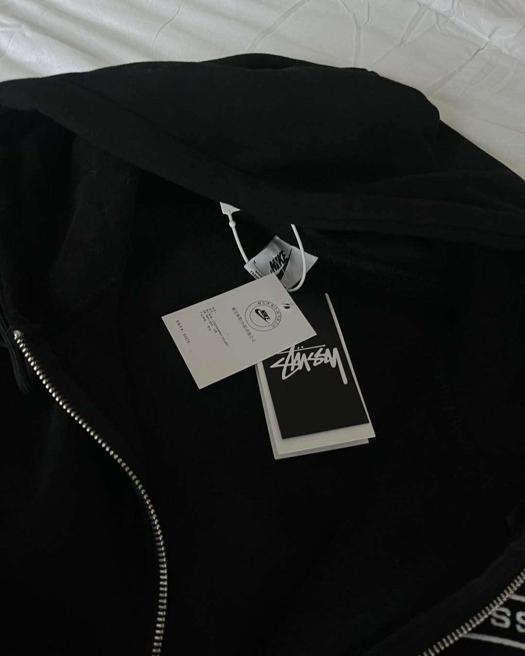 Stüssy x nk zip hoodie