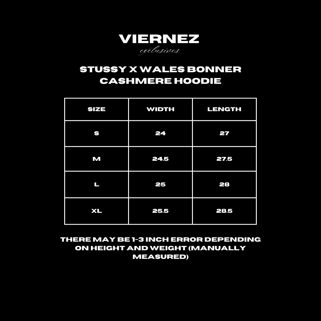 Stussy x Wales Bonner Cashmere Hoodie