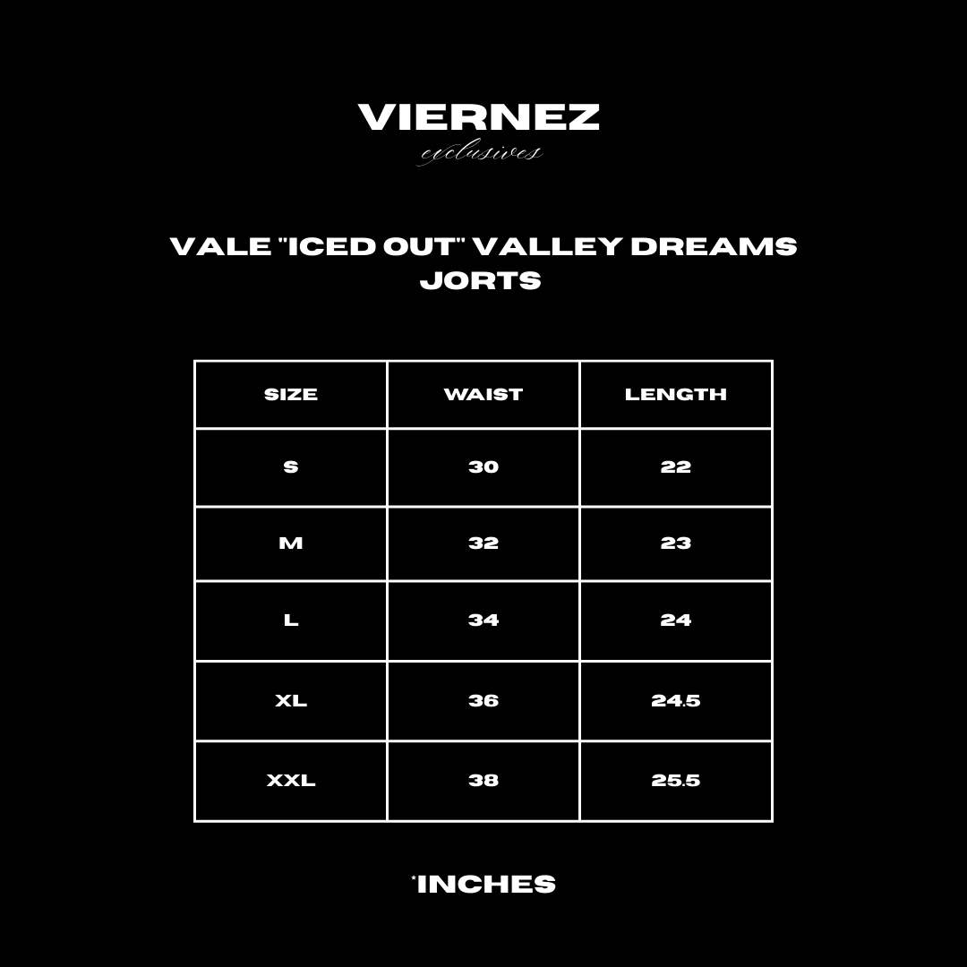 Vale "Iced out" Valley Dreams Jorts