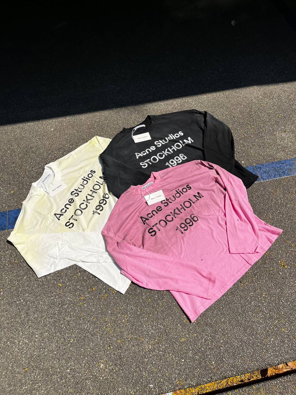 Acne Studios Edden 1996 Distressed Longsleeve