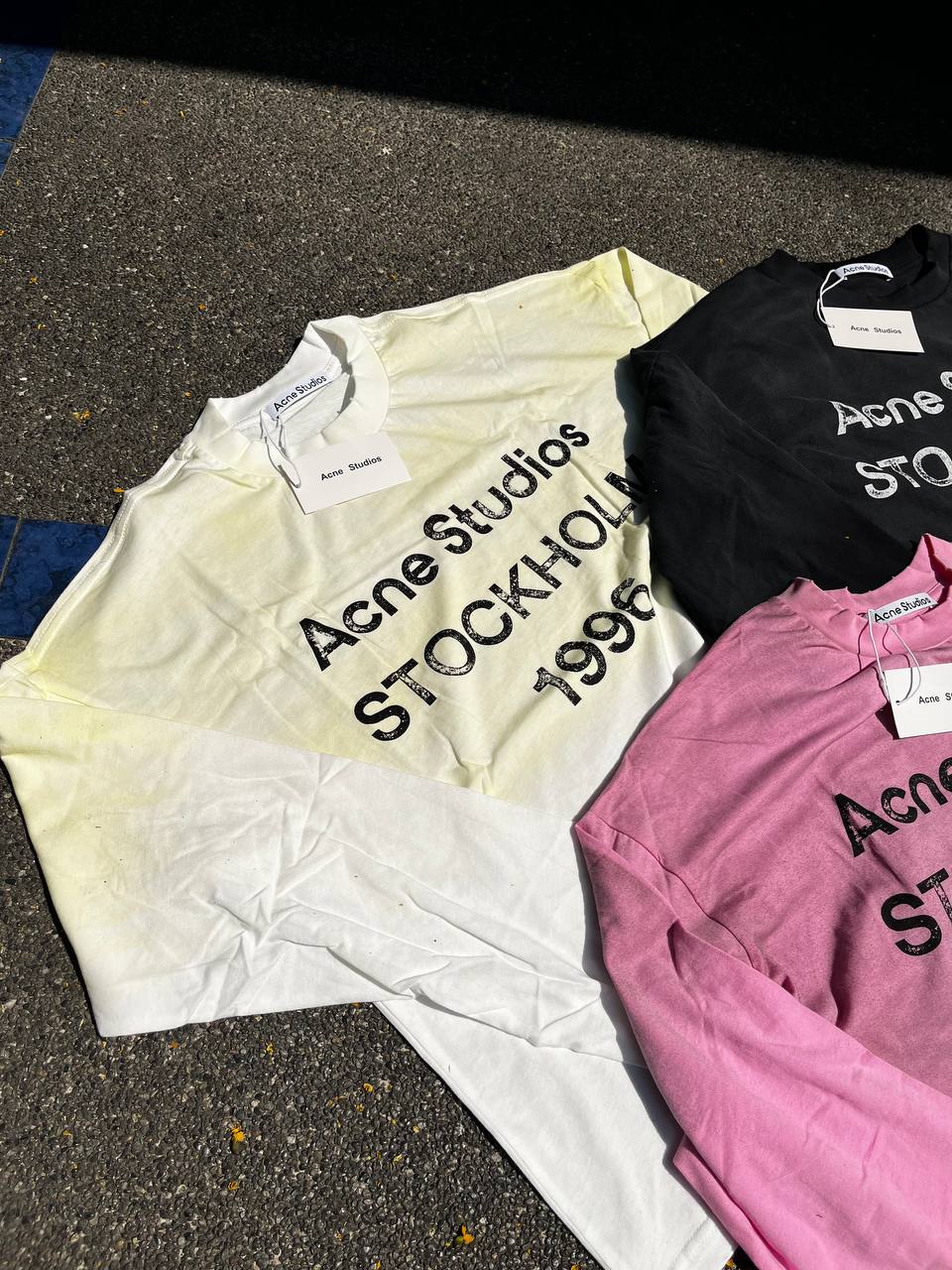 Acne Studios Edden 1996 Distressed Longsleeve