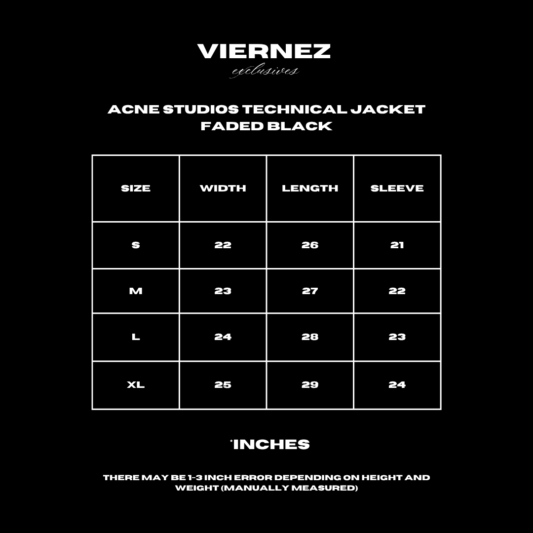 Acne Studios Technical jacket faded black