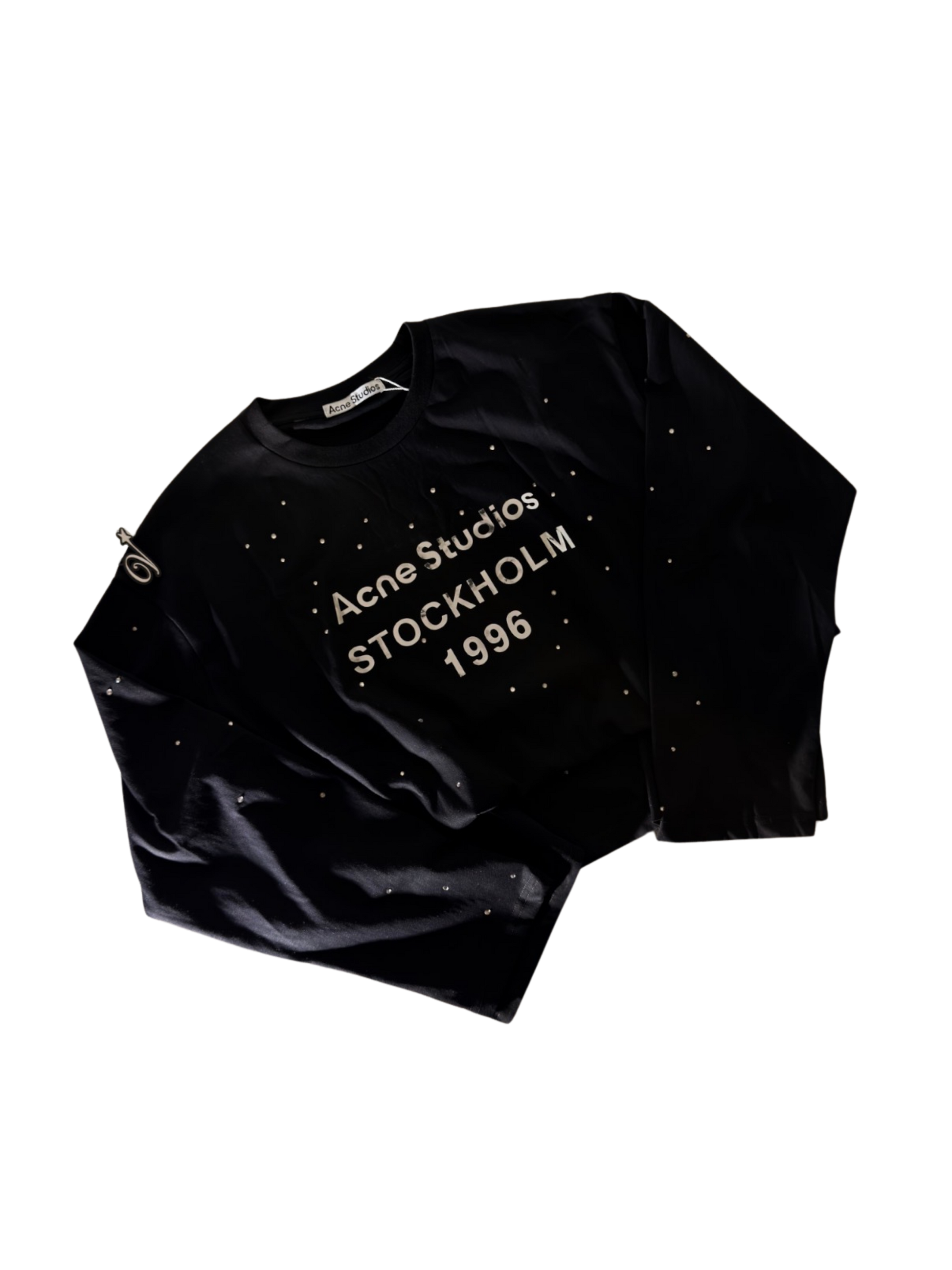 Acne Studios Edden Rhinestone Longsleeves