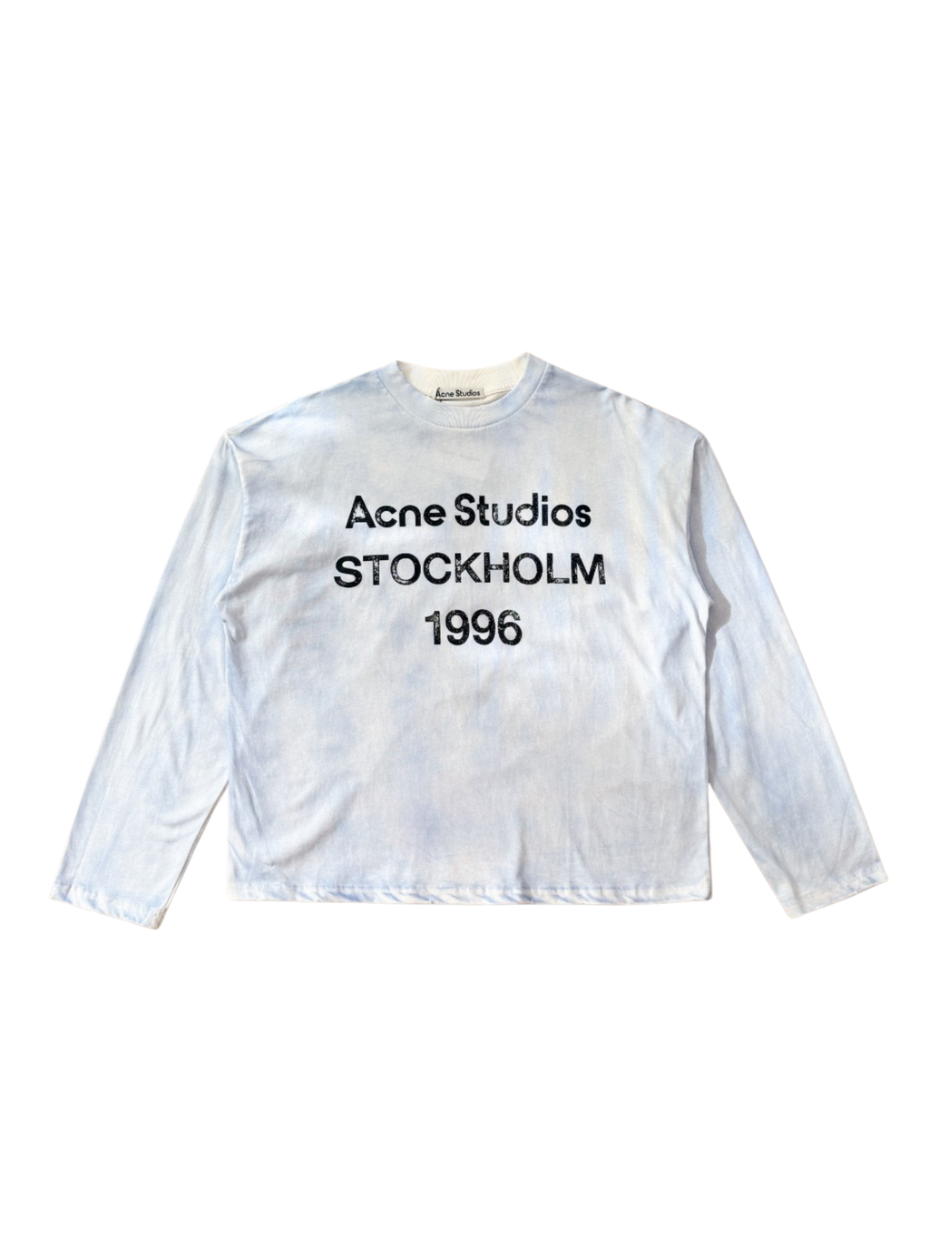 Acne Studios Stockholm 1996 Art Fade Longsleeve