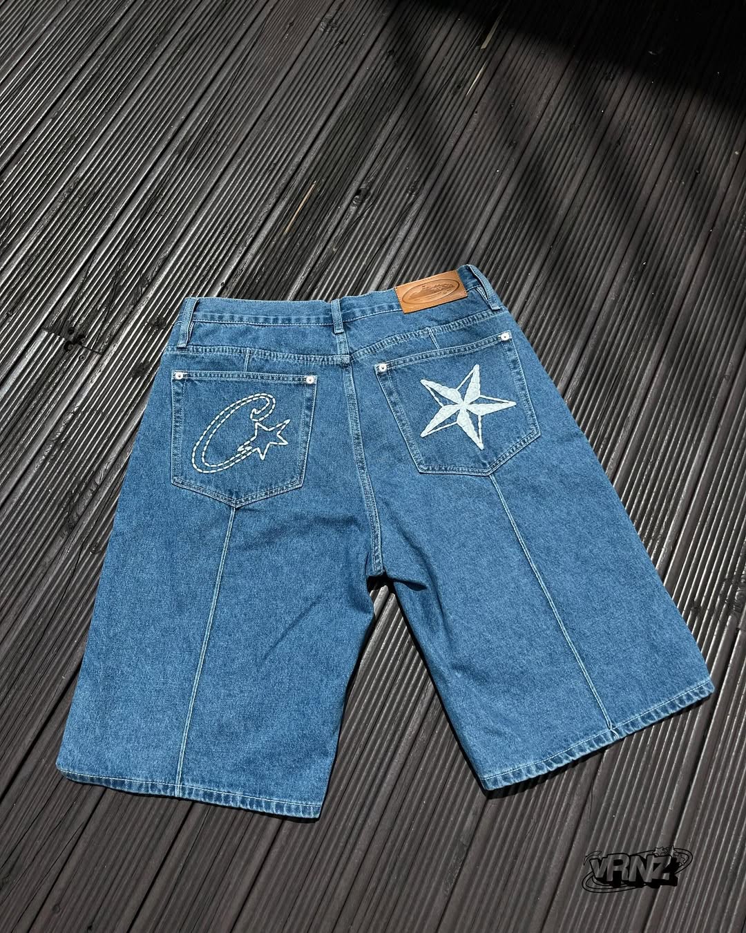 Corteiz wide leg jorts
