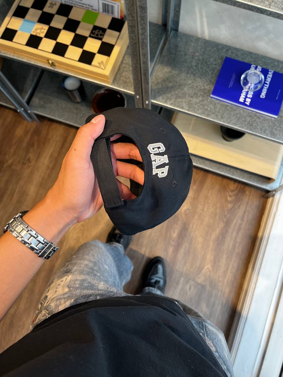 Yeezy gap flame cap