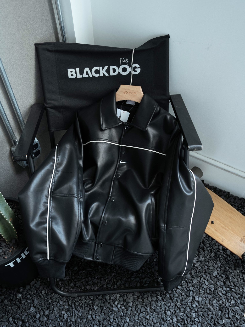 Nike X Supreme Leather Jacket