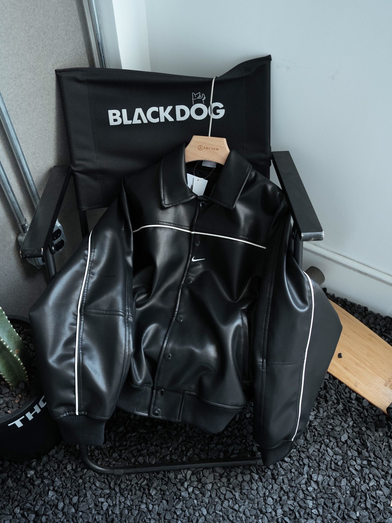 Nike X Supreme Leather Jacket